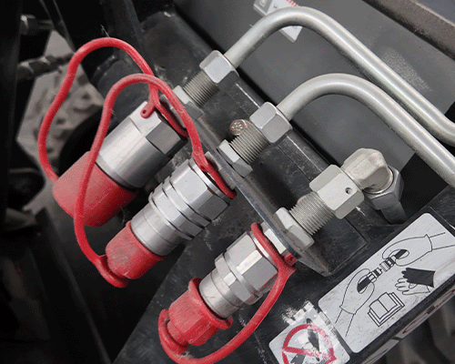 Kompakter Raupenlader